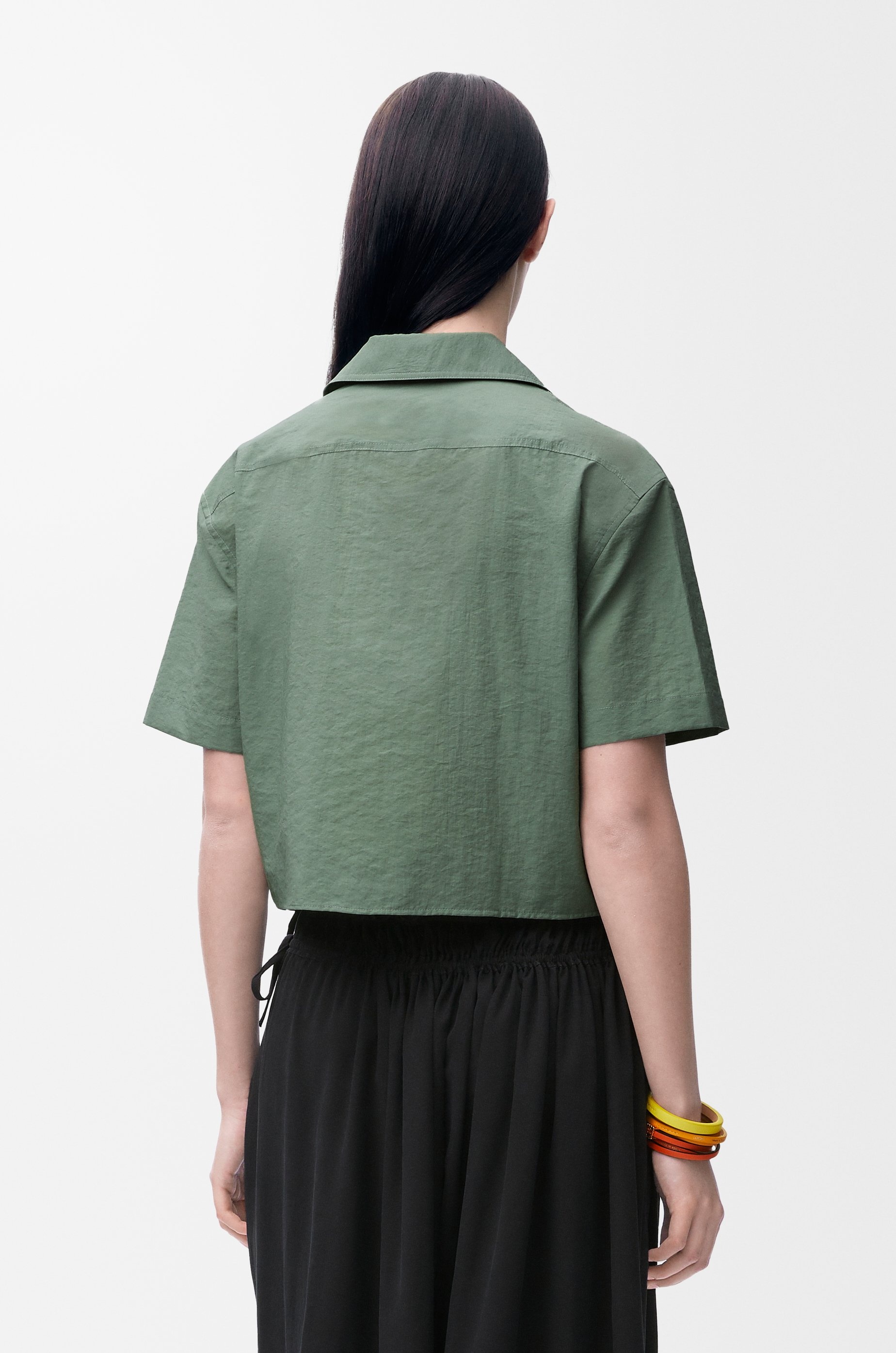 Short sleeve shirt in cotton blend - 4