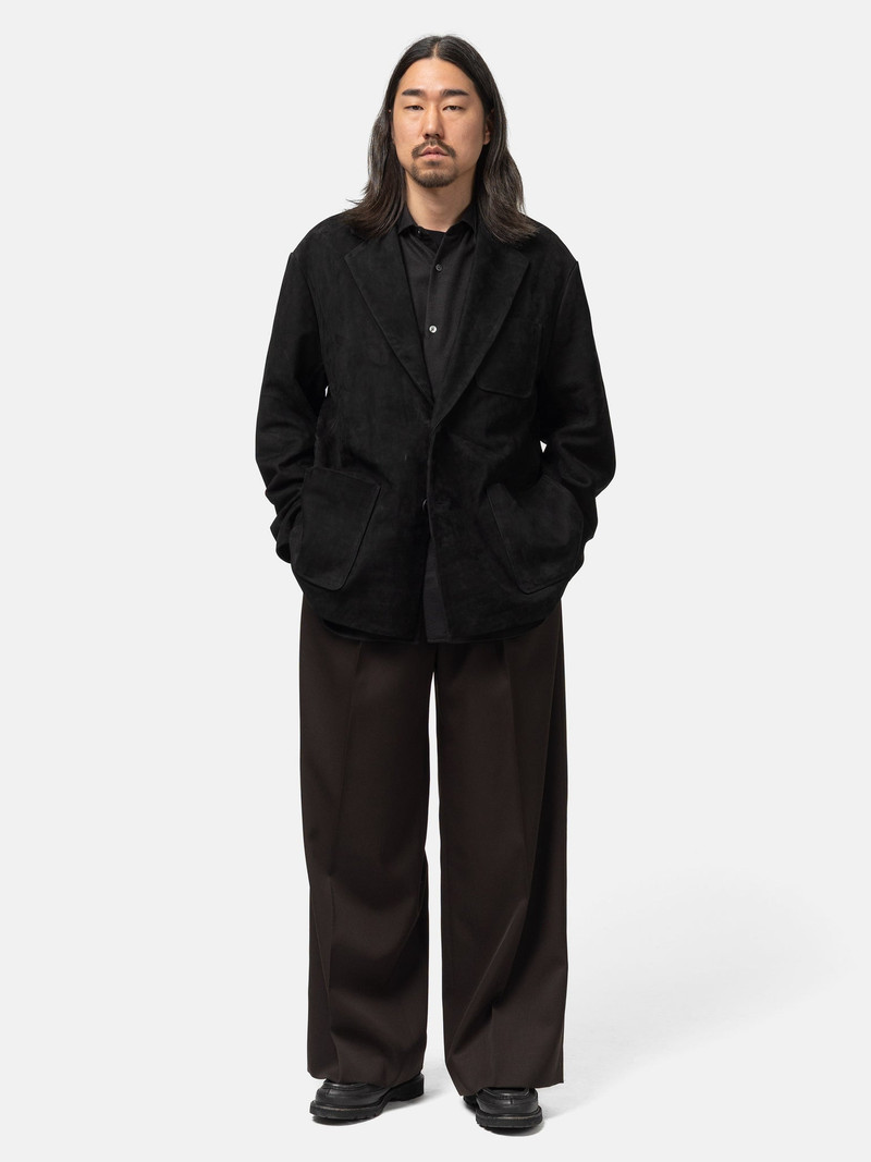 ssstein Extra Wide Trousers Dark Brown outlook