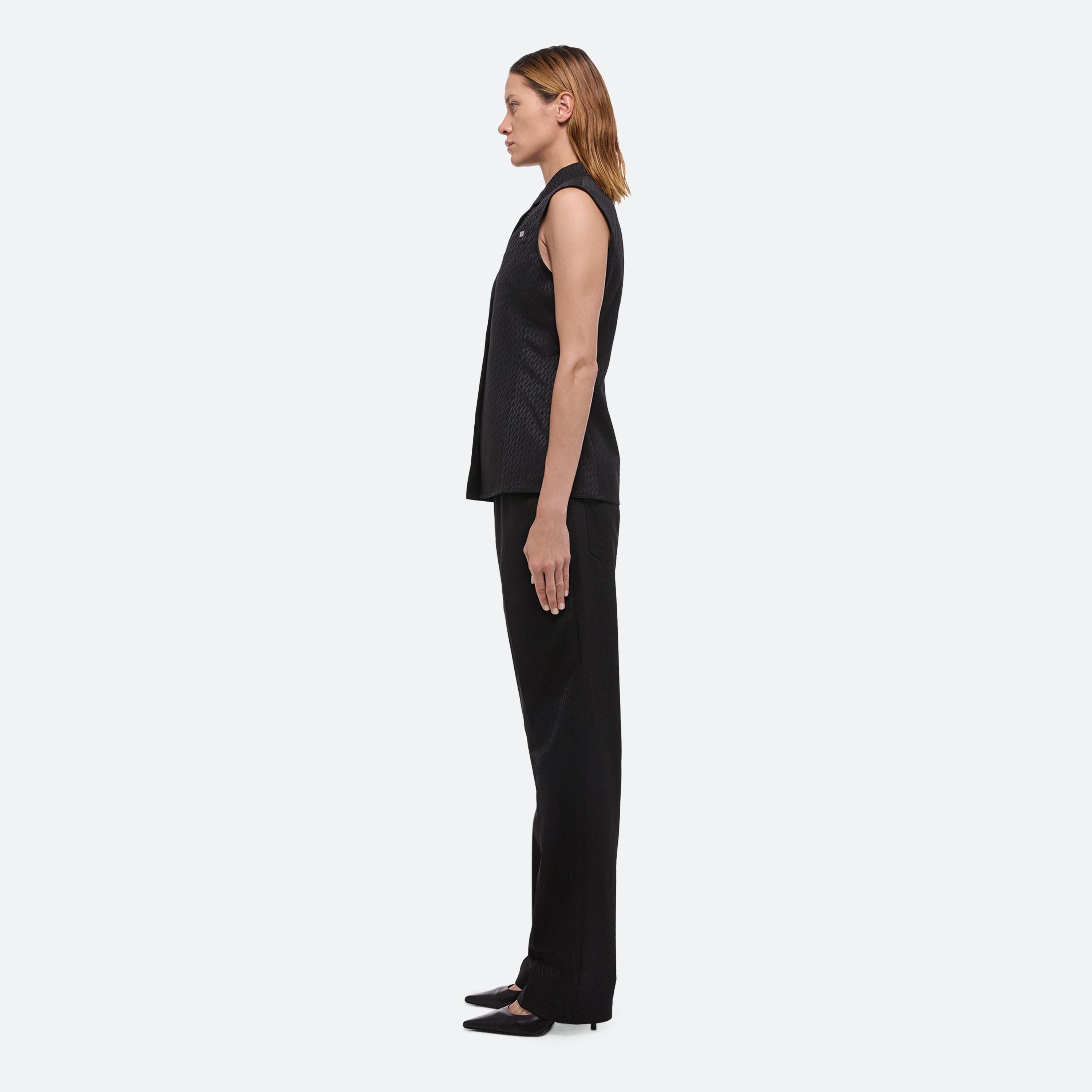 MODEST JACQUARD VEST - 4