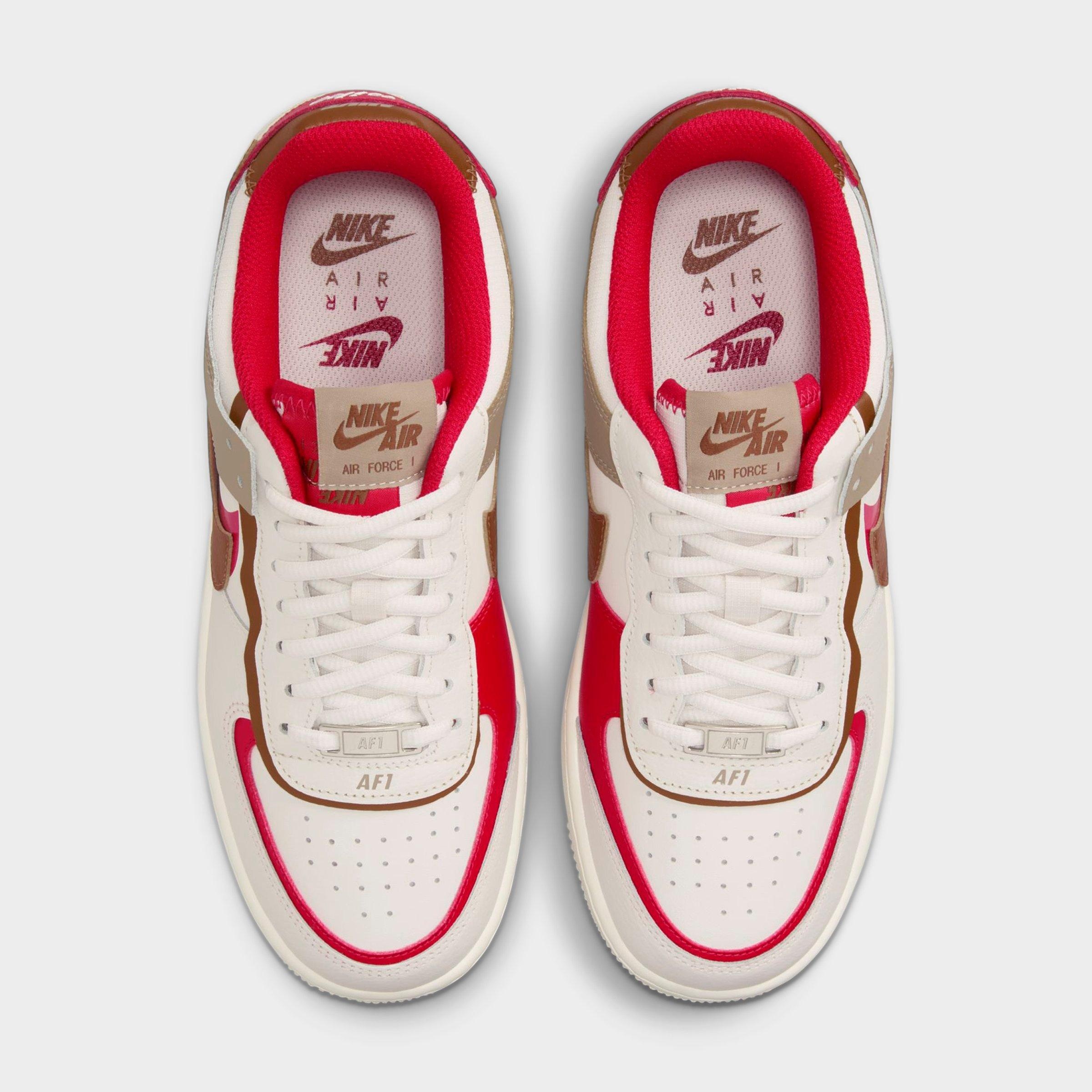 WOMEN'S NIKE AIR FORCE 1 SHADOW CASUAL SHOES - 5