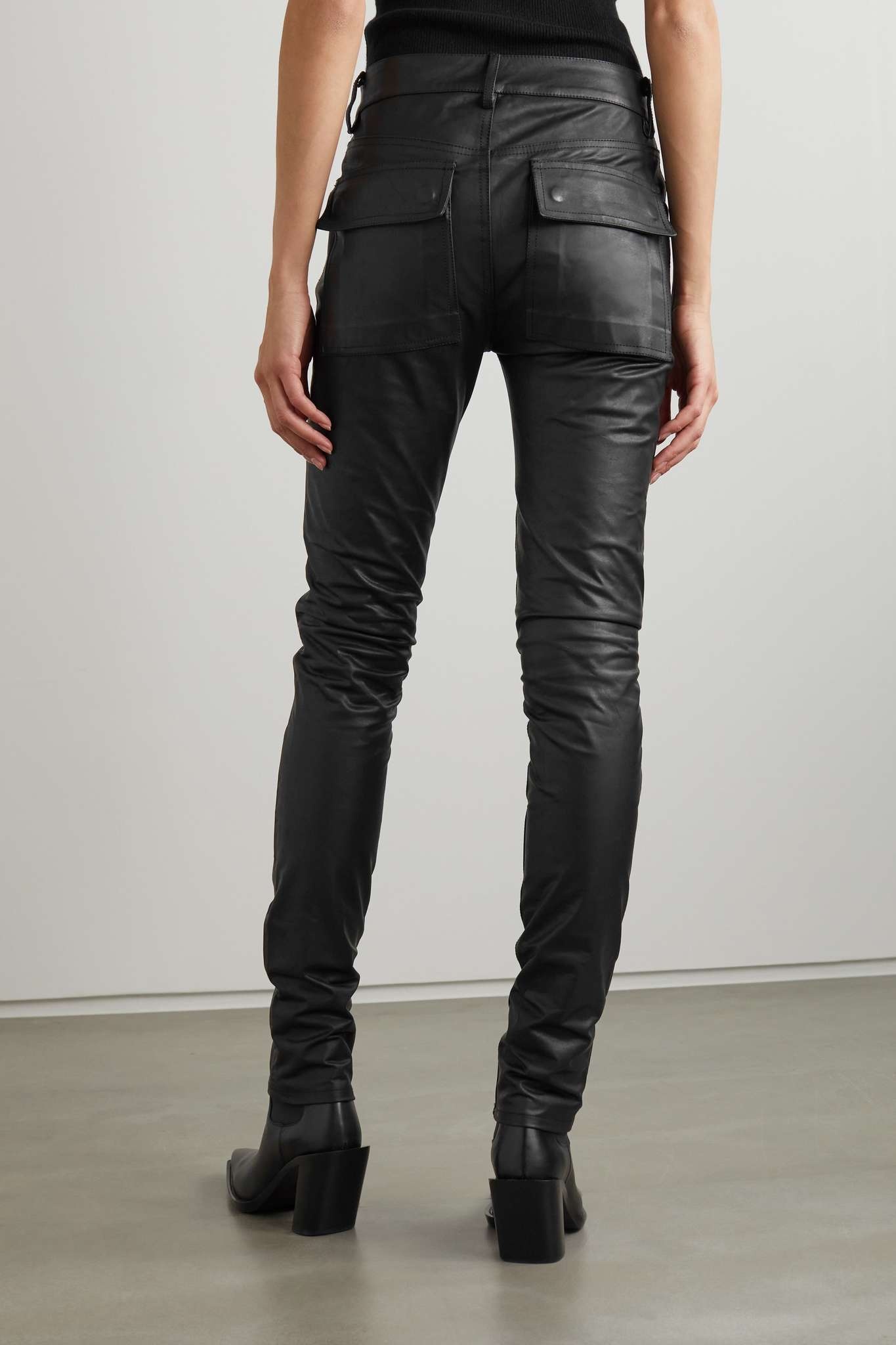 Tyrone leather skinny pants - 4