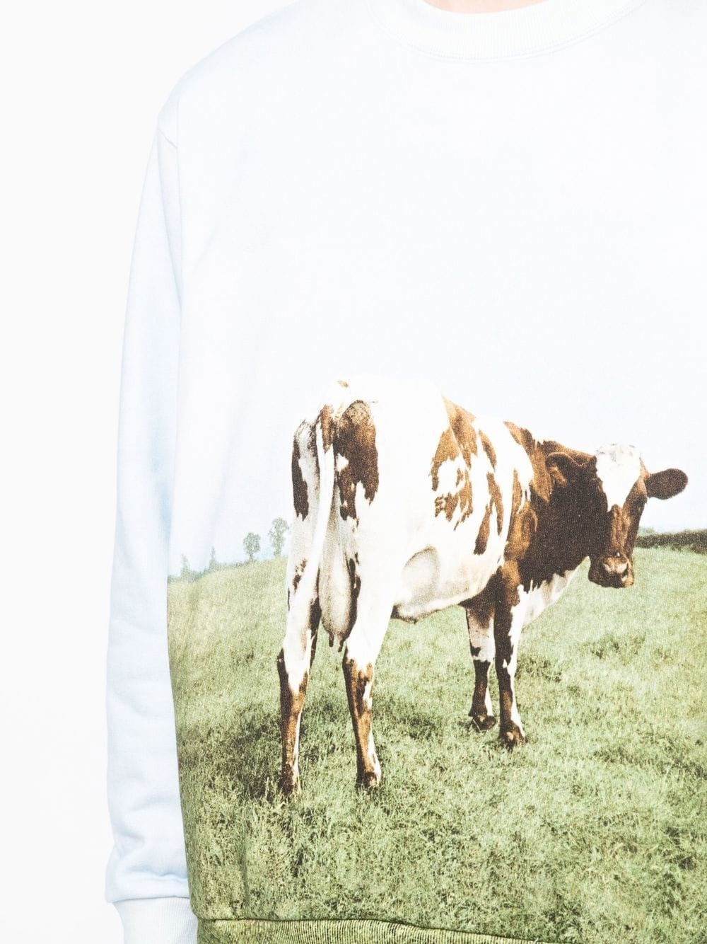photograph-print cotton sweatshirt - 5