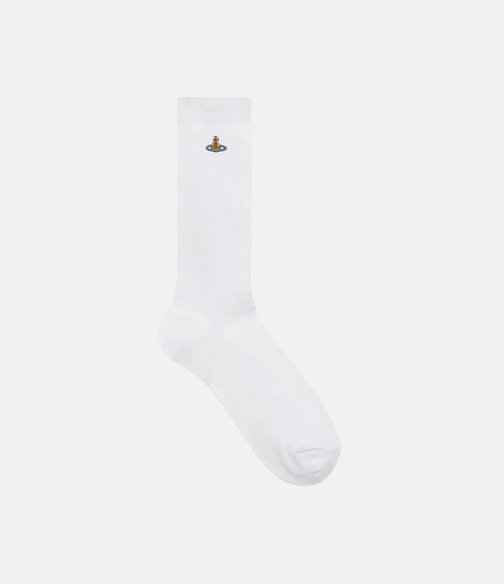 RIBBED CREW SOCK - 1