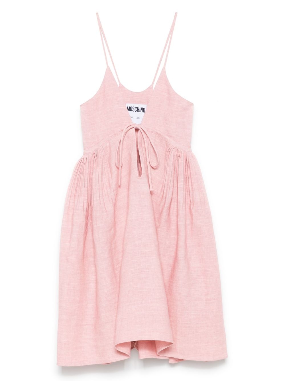 linen midi dress - 1