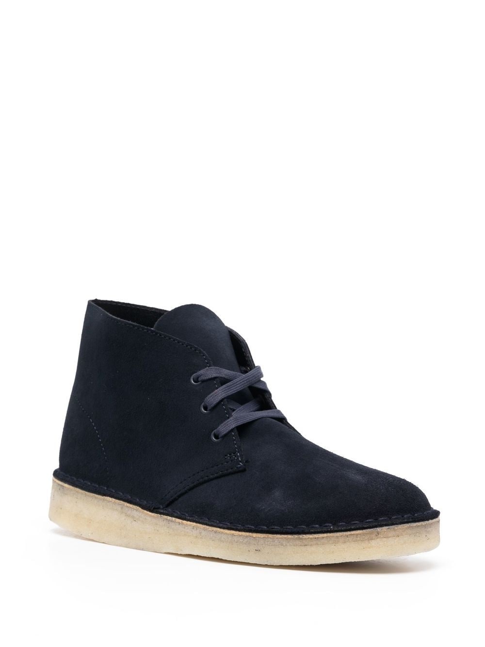 suede lace-up boots - 2