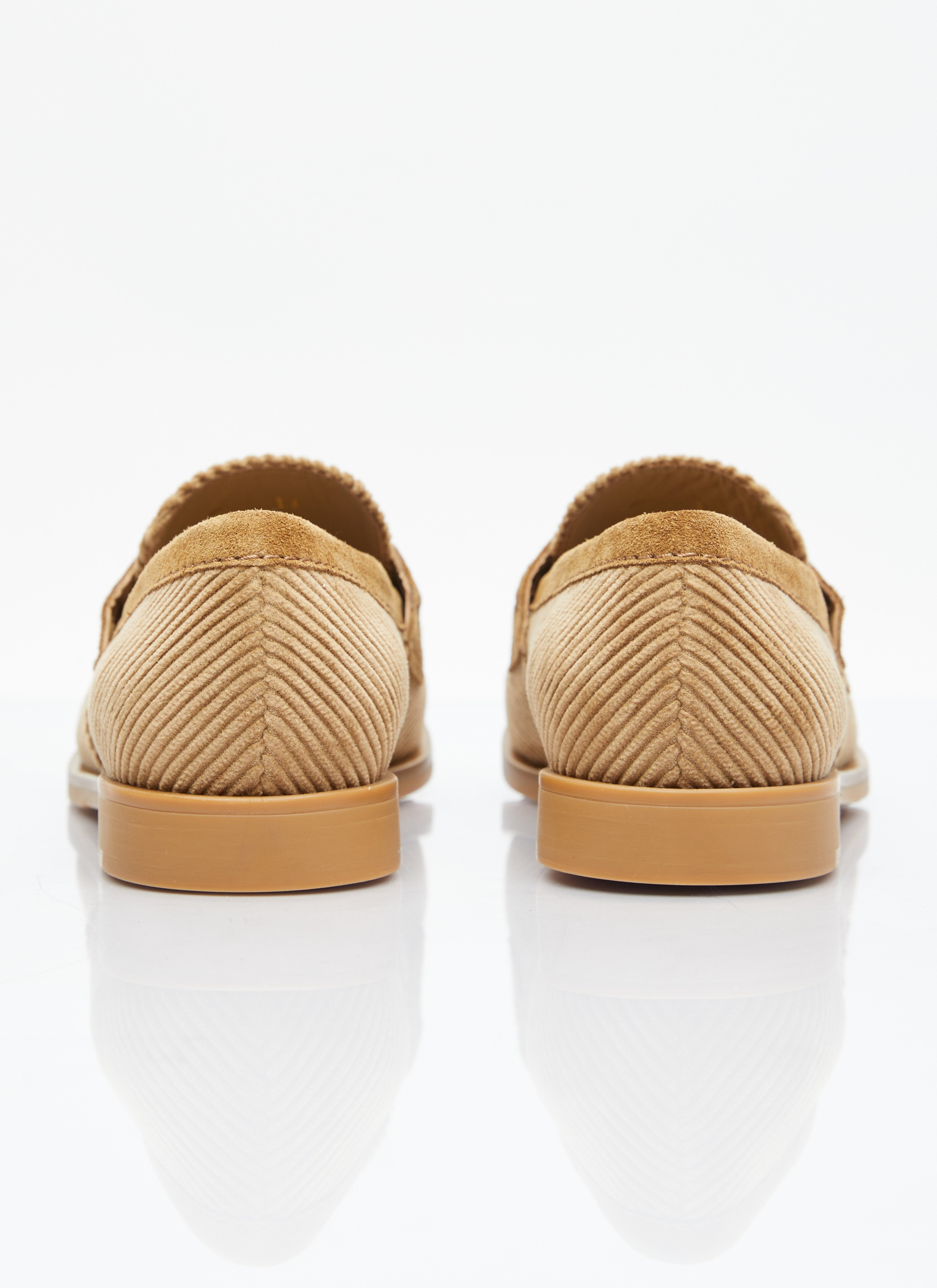 Miu Miu Women Corduroy Loafers - 6
