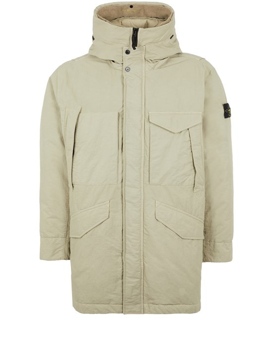 70821 OPAQUE NYLON TWILL DOWN BEIGE - 1