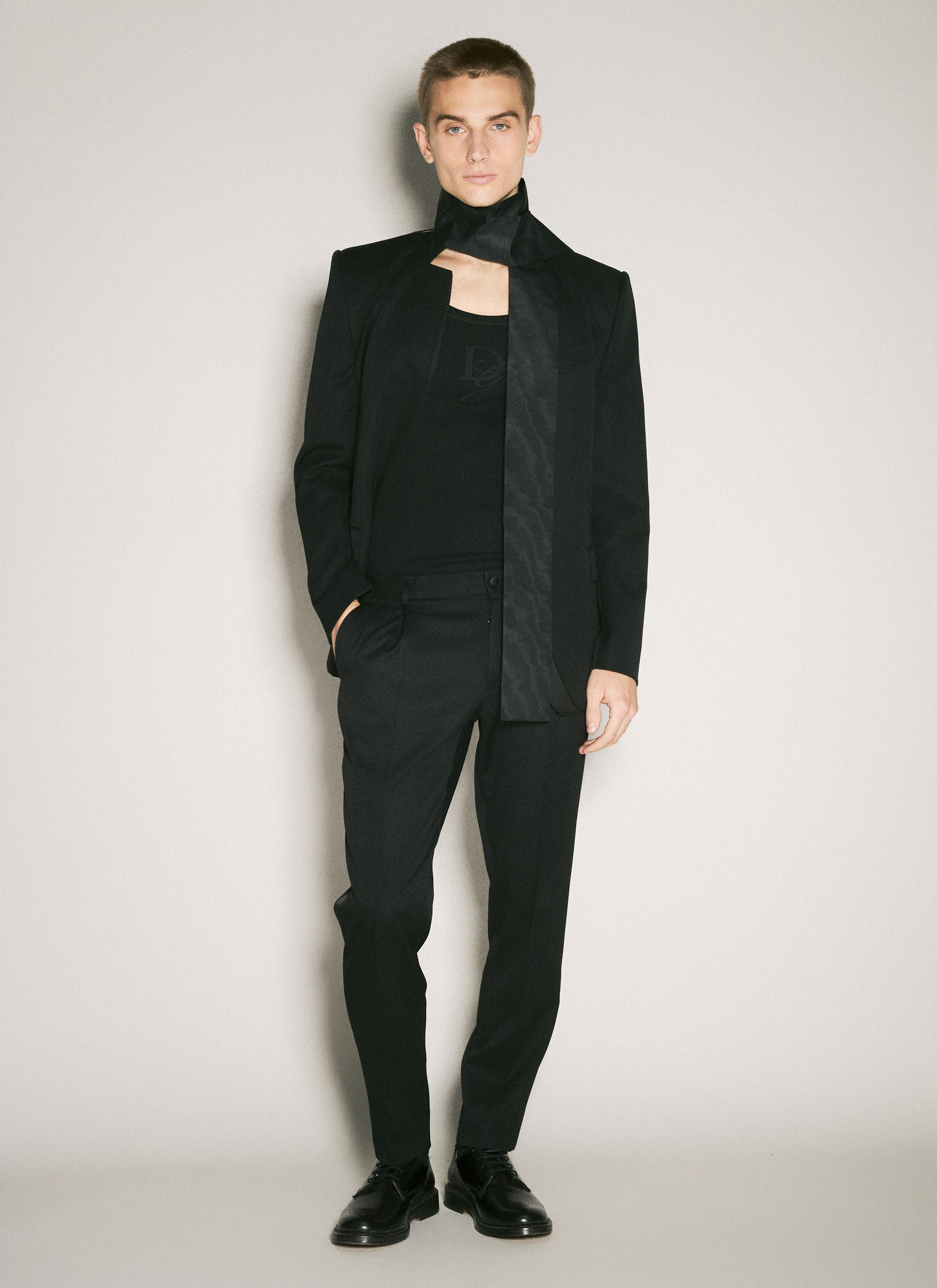 Single-Breasted Wool Jacket - 2