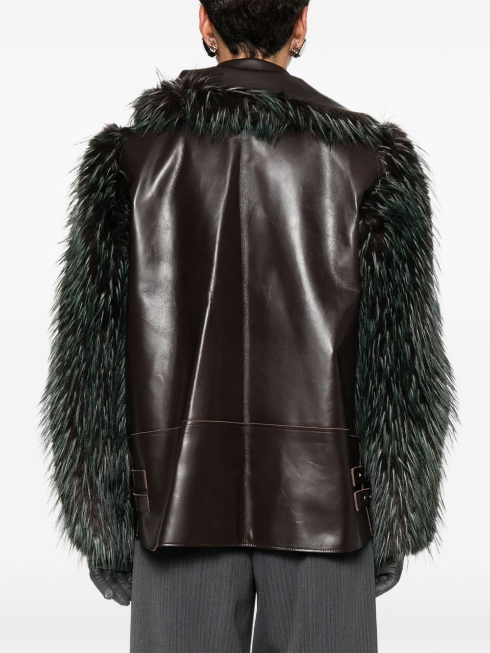 panelled jacket - 4