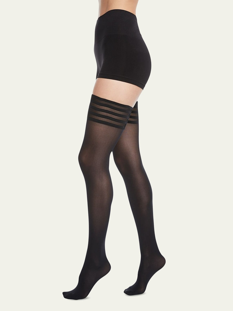 Wolford Velvet De Luxe Stay-Up Thigh Highs Stockings outlook