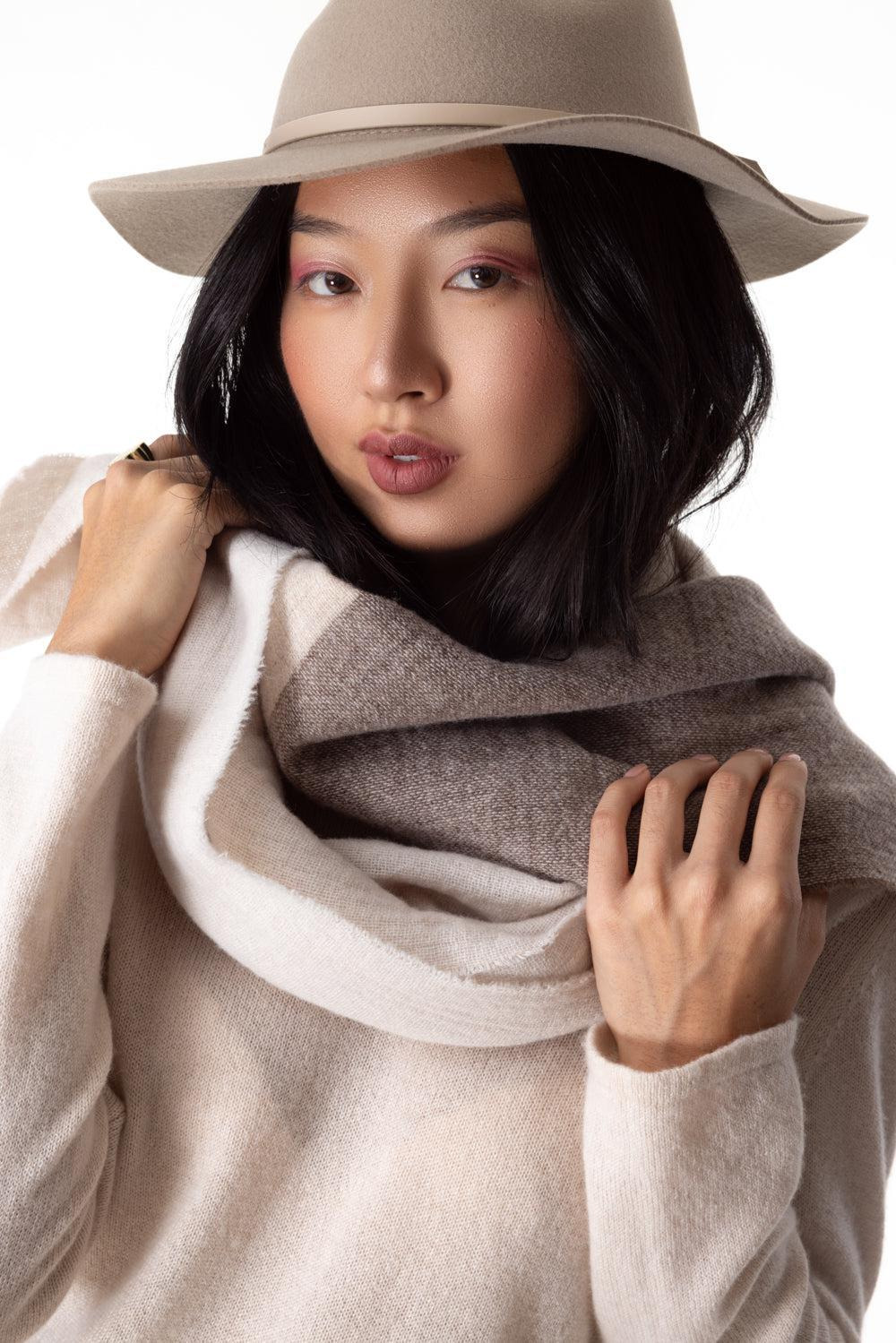 Millie Scarf - Cream Multi - 4