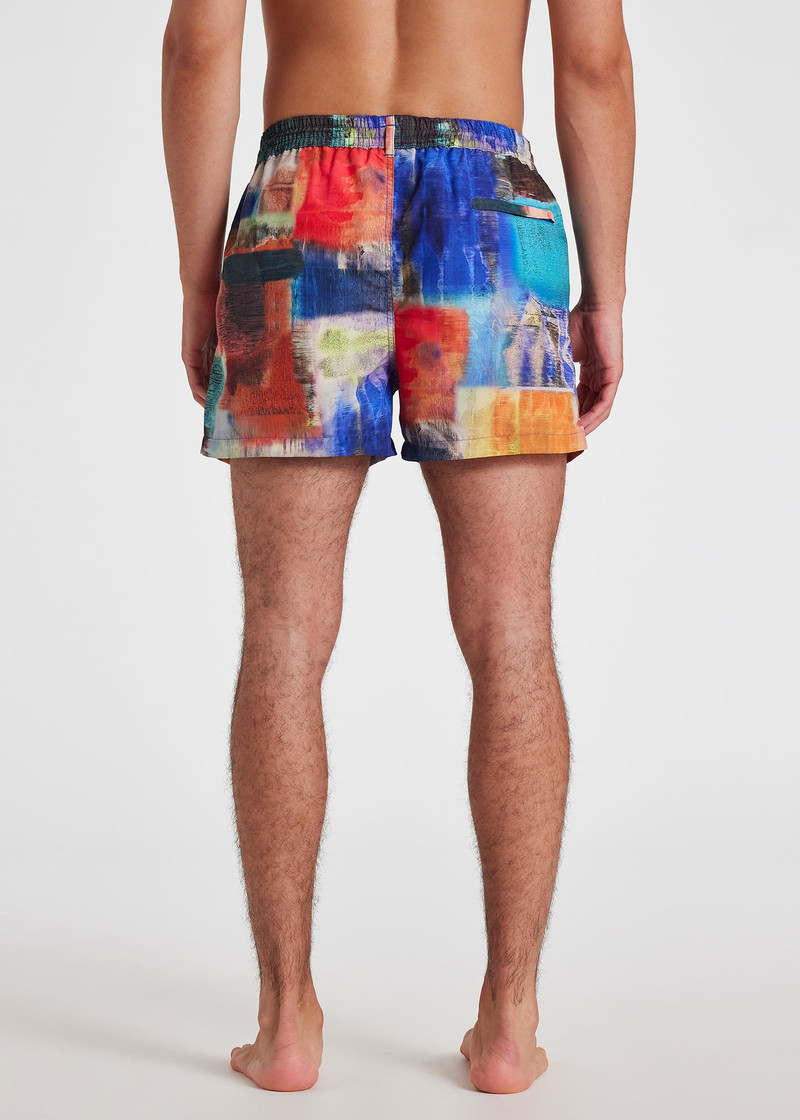 Abstract Swim Shorts 6