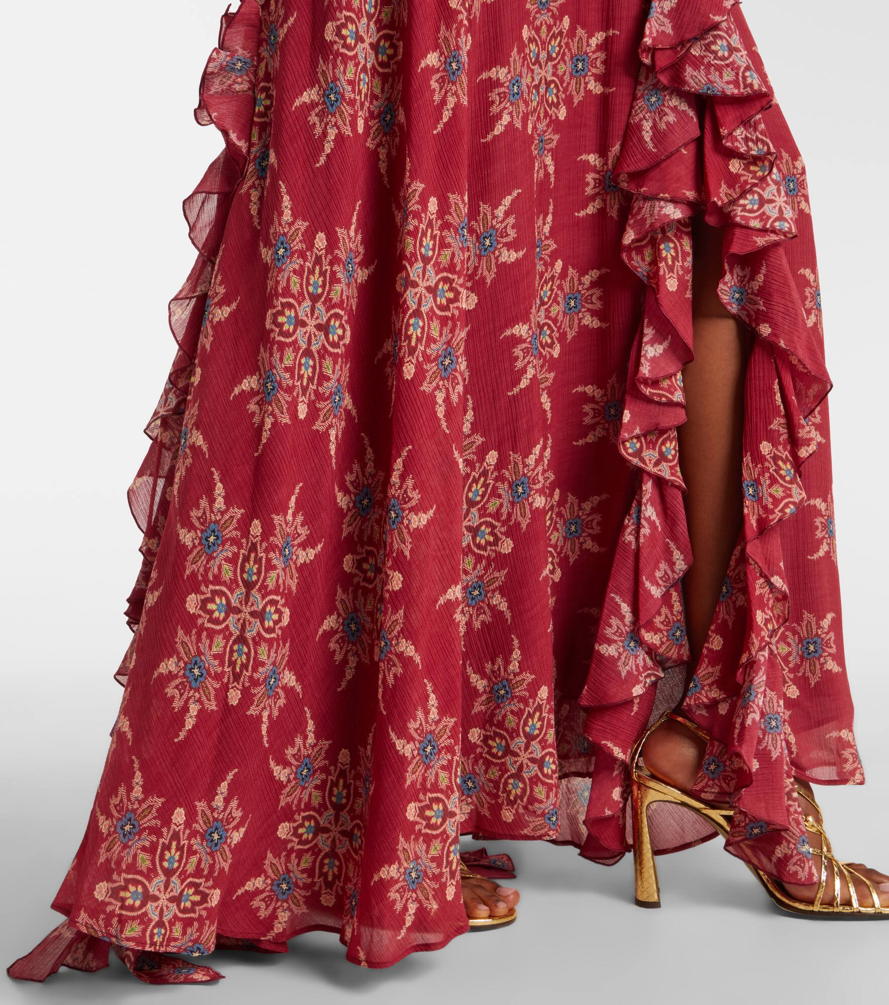Printed maxi skirt - 5