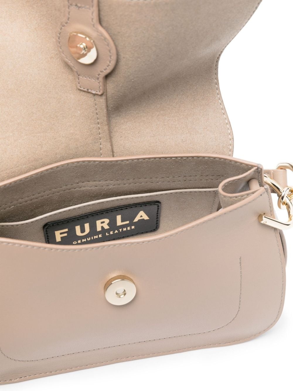 Flow leather shoulder bag - 5