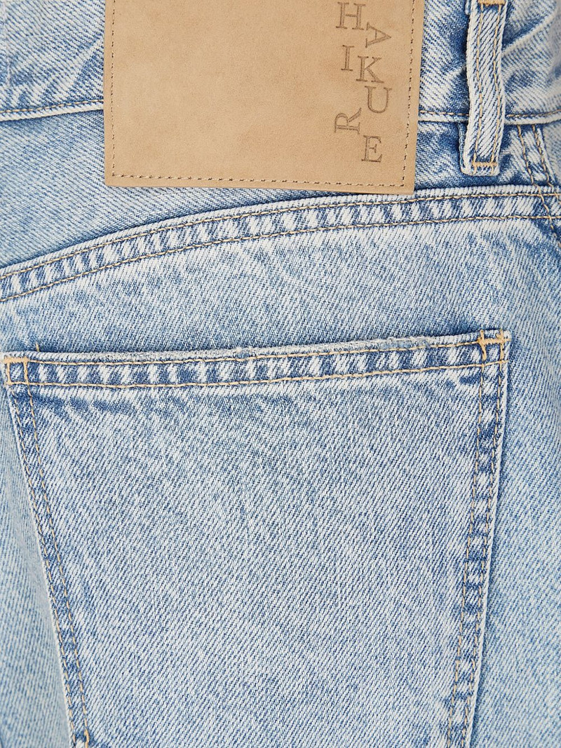 logo-patch draped skirt 3