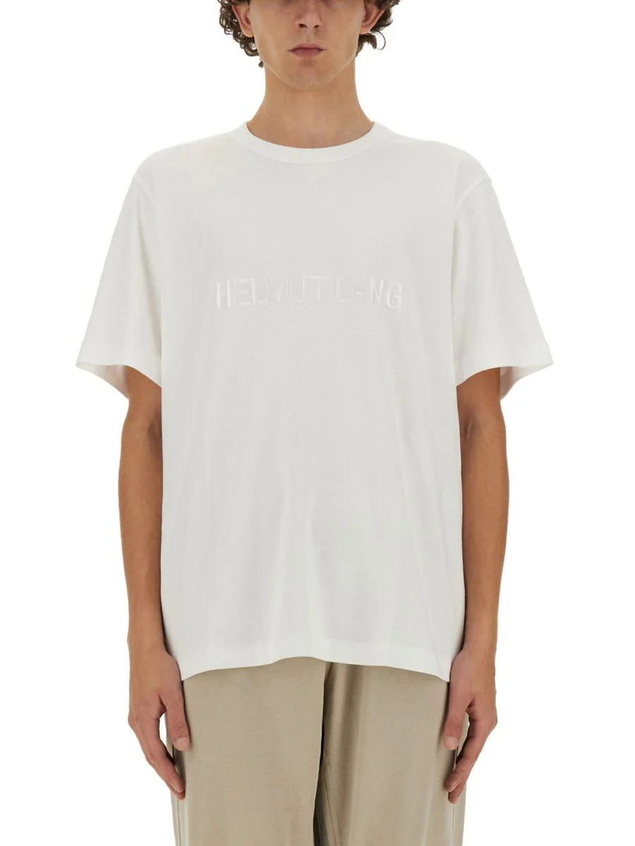 Helmut Lang T-Shirt With Logo - 1