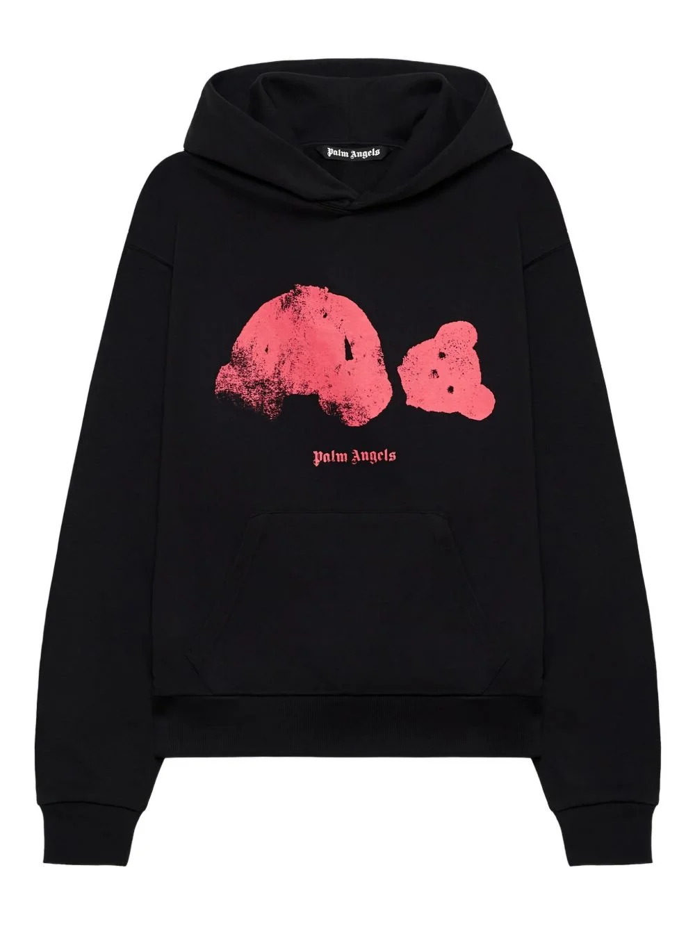 Spray Broken Bear graphic hoodie - 1