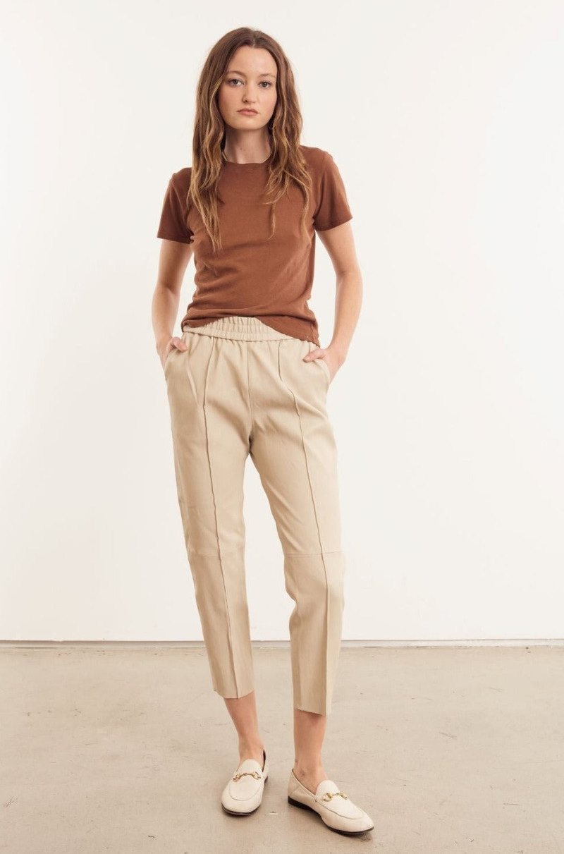 SPRWMN CINNAMON COTTON BABY TEE outlook