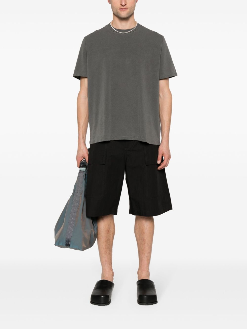 crew neck cotton T-shirt - 2