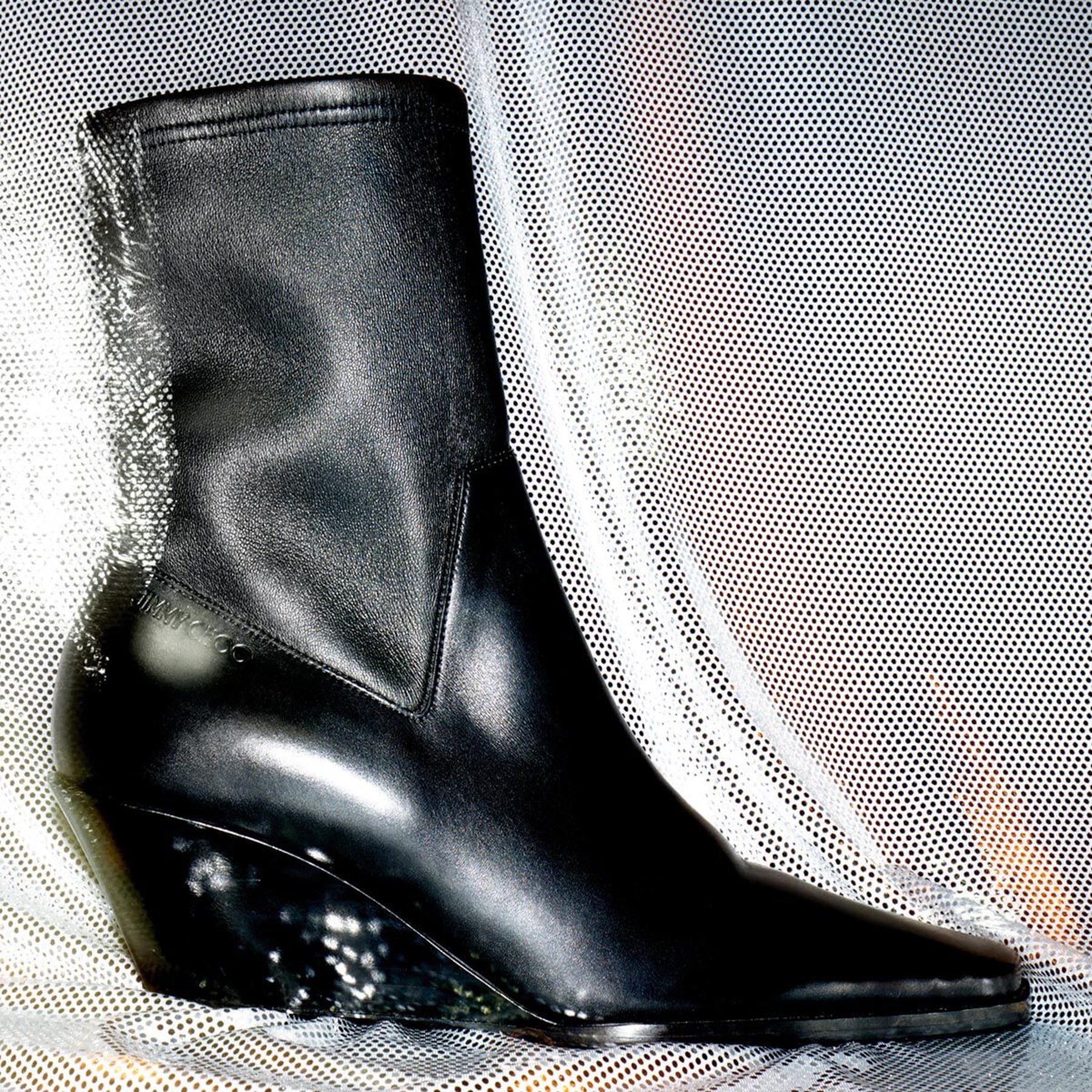 Hadley Ankle Boot 60
Black Panache Leather Ankle Boots - 6