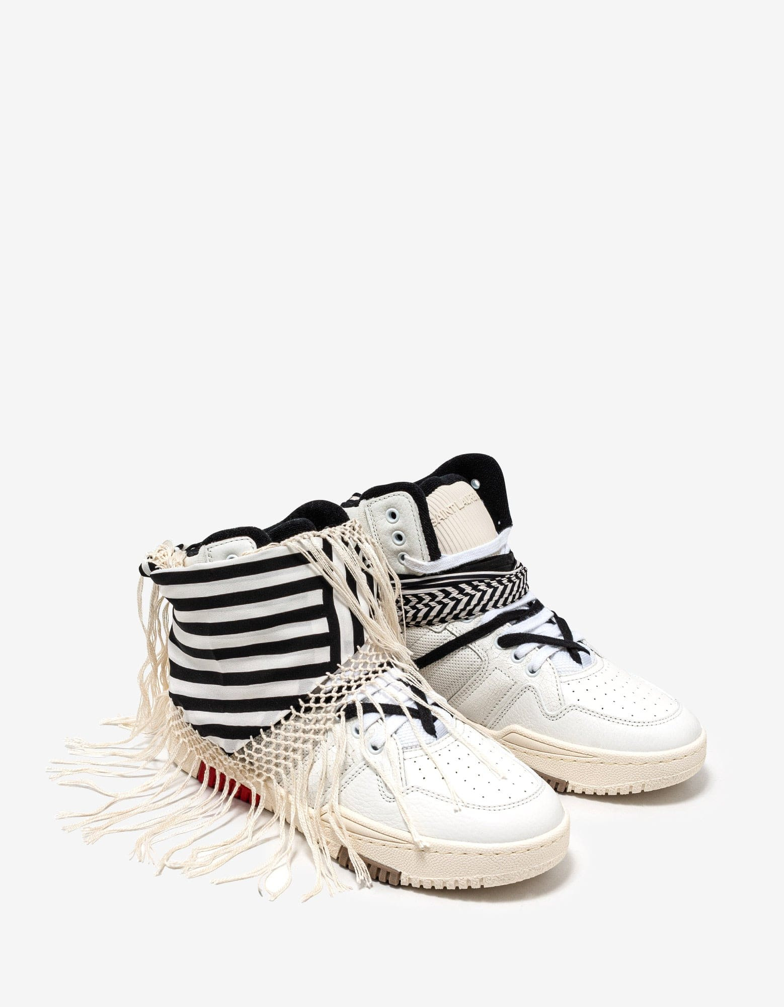 Saint Laurent Smith Bandana High Top Trainers - 1