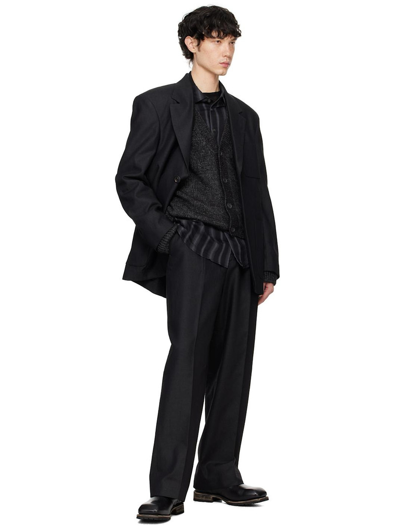 Our Legacy Black Borrowed Chino Trousers outlook