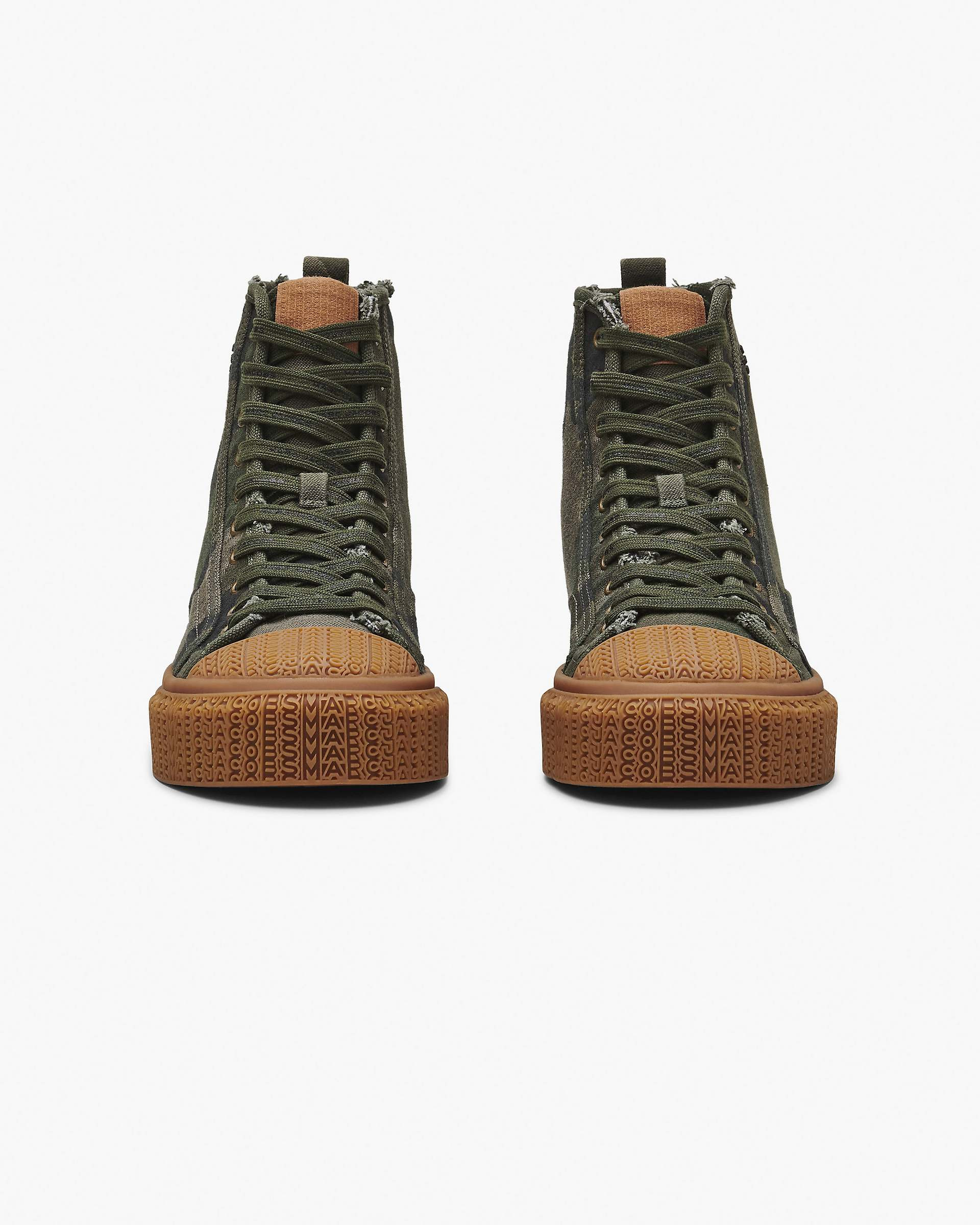 Marc Jacobs THE CAMO JACQUARD HIGH TOP SNEAKER | REVERSIBLE