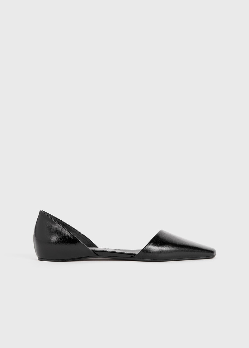 The Asymmetric D'Orsay Flat black 7