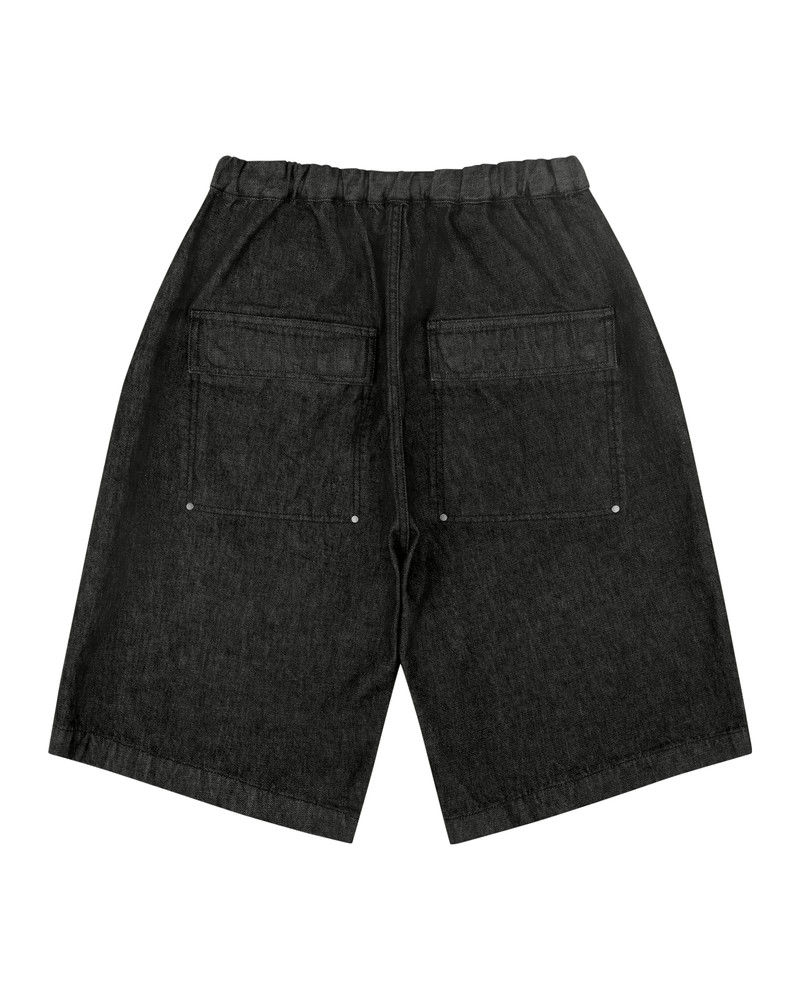 entire studios SPAR SHORTS RAW BLACK outlook