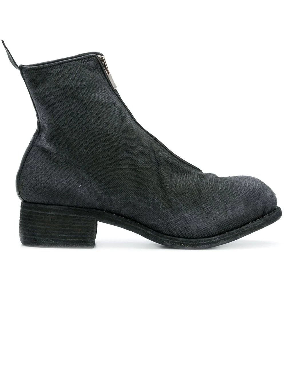 front zip ankle boots - 1