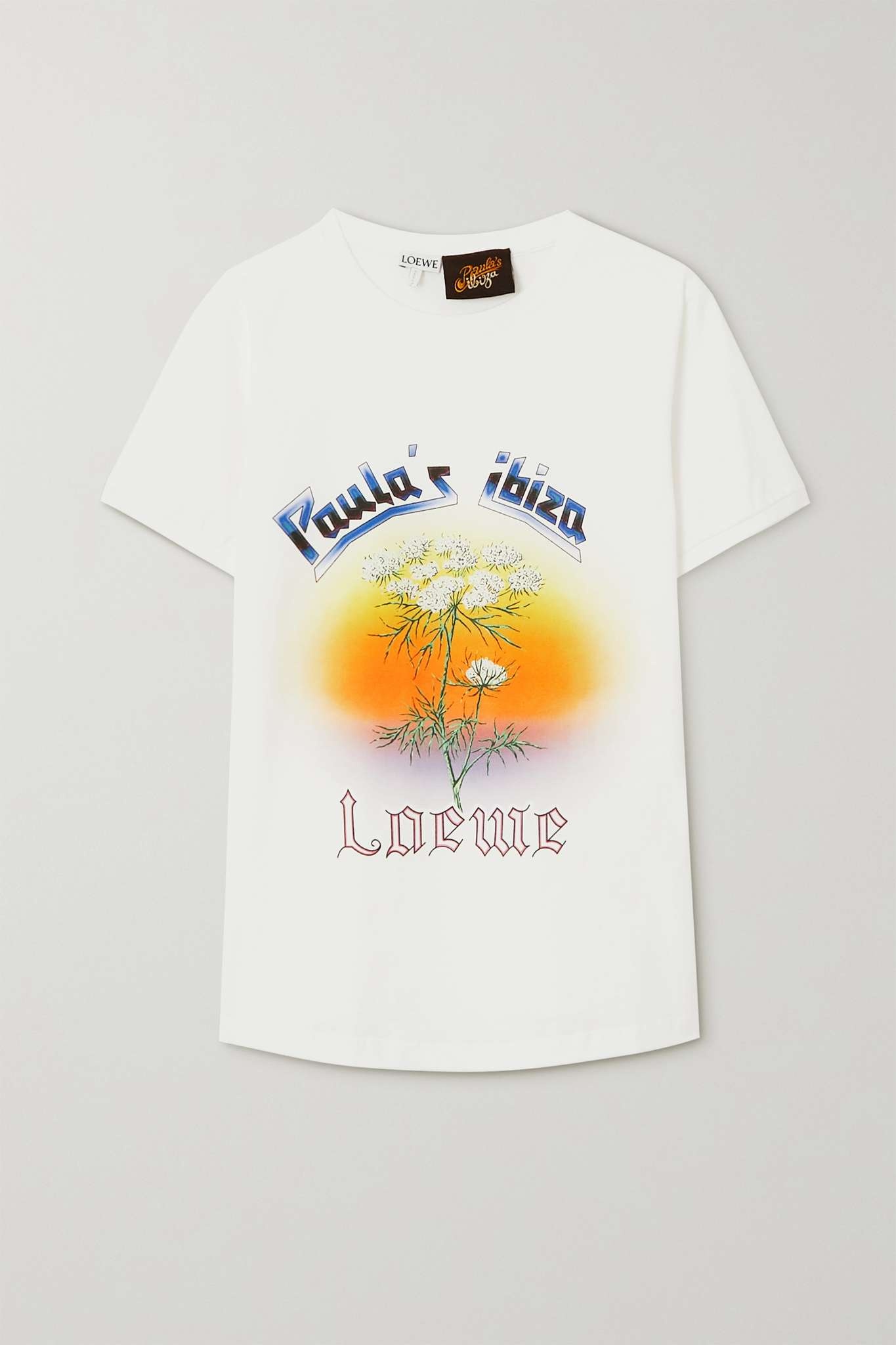 + Paula's Ibiza printed cotton-jersey T-shirt - 1