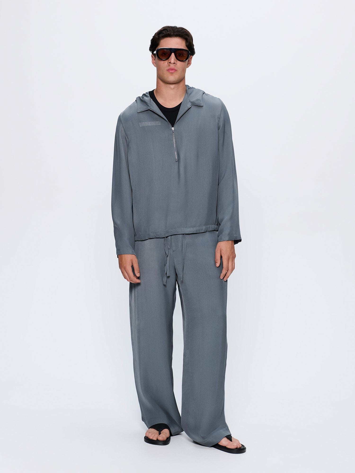 Mens AeoniQ™ Half-Zip Overtop - Atmosphere Gray - 2