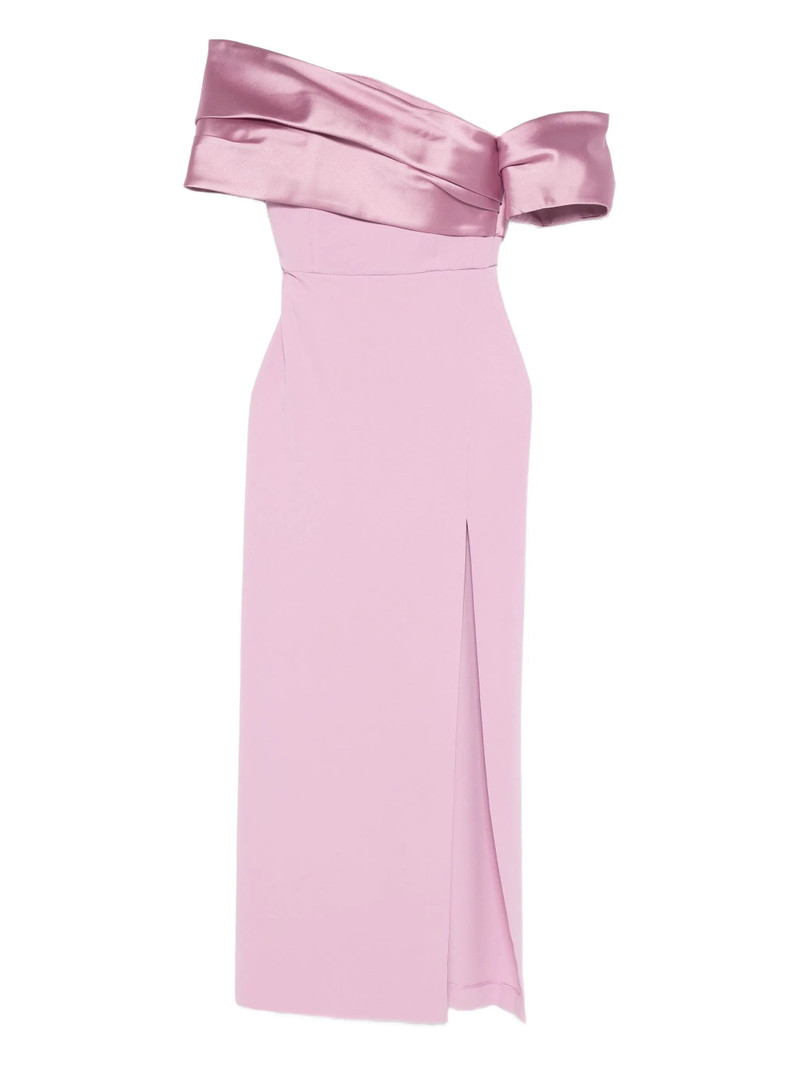 Solace London Alexis Off-shoulder Maxi Dress 1