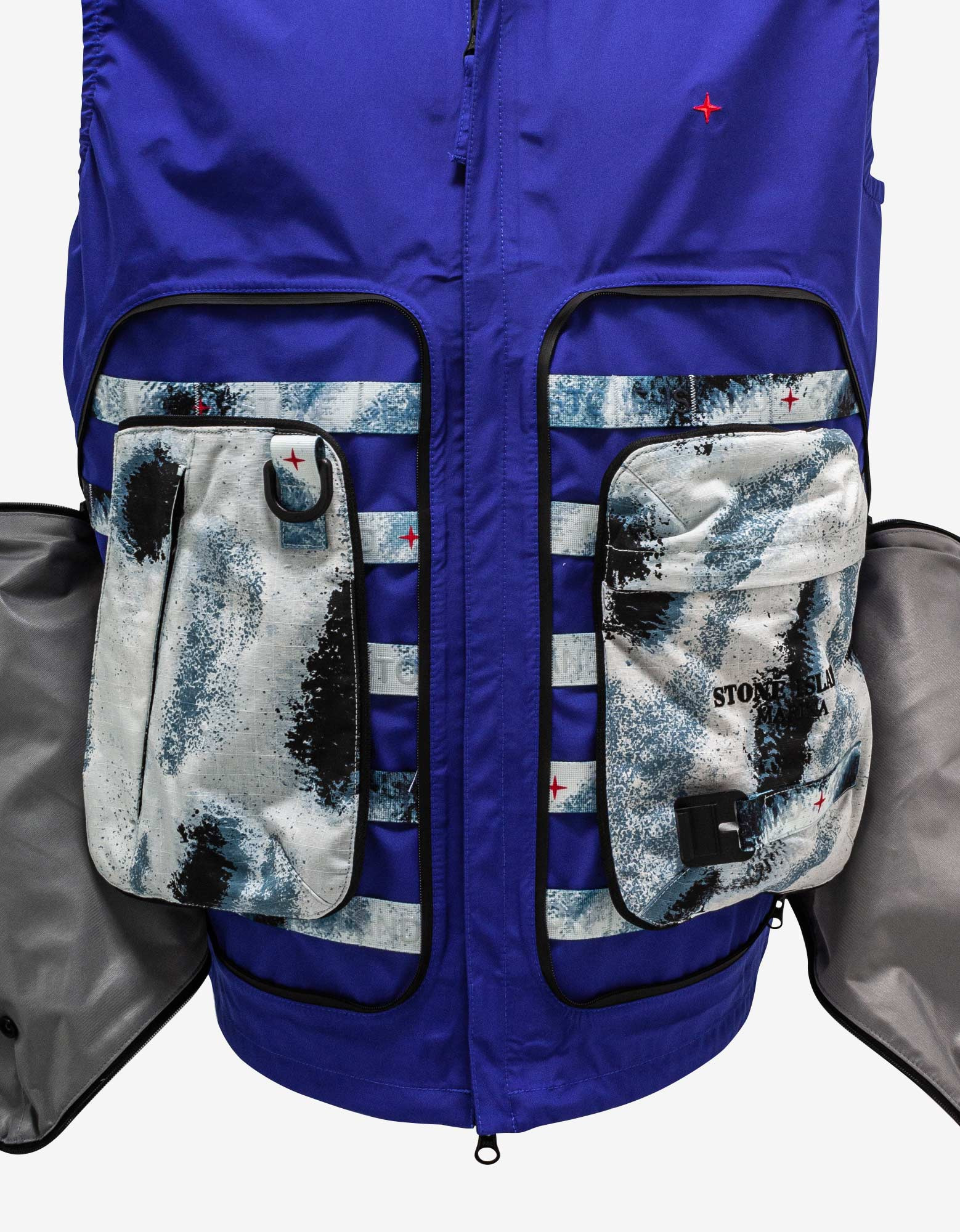 Stone Island Marina Blue Gilet - 5