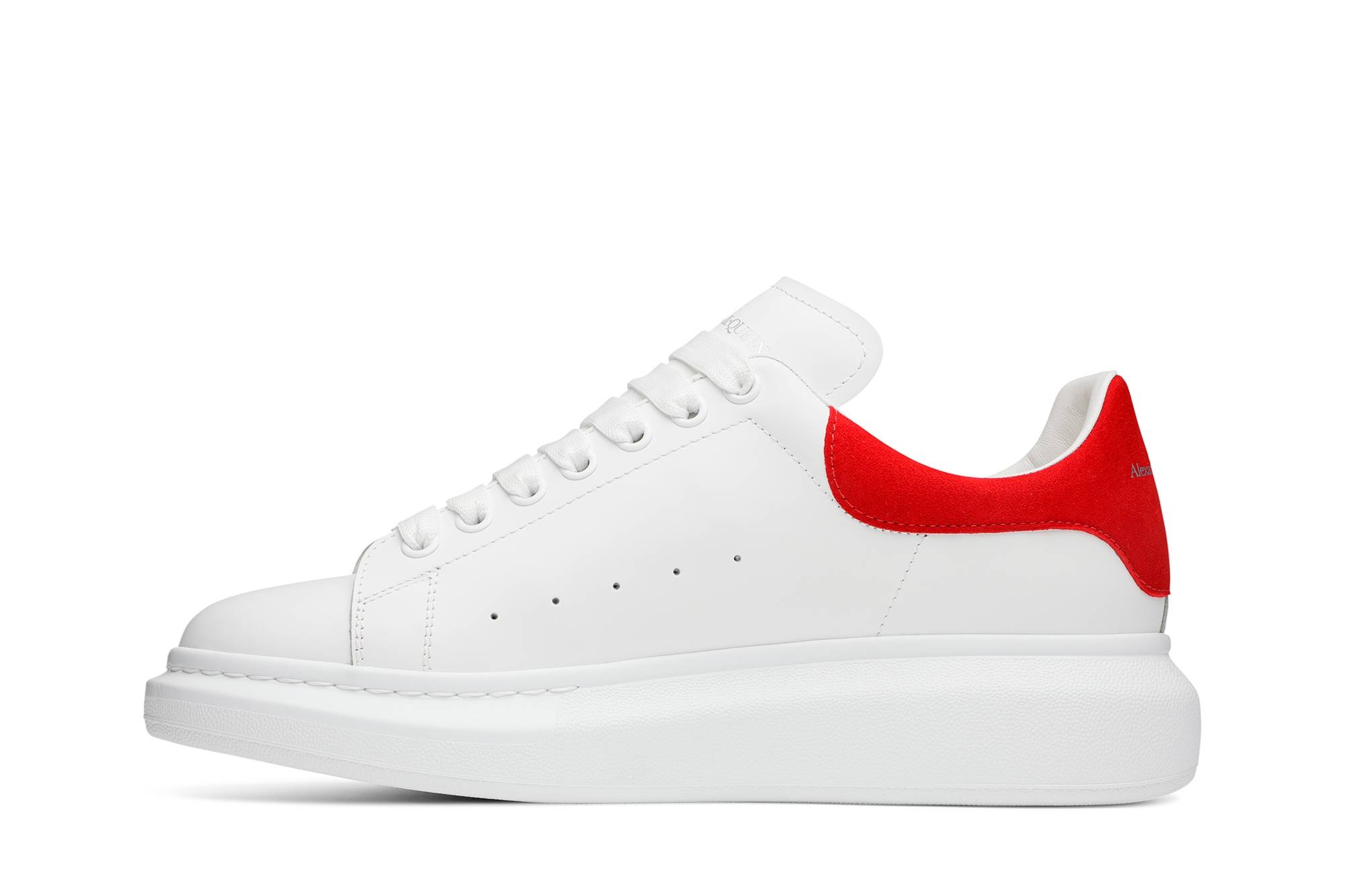 Alexander McQueen Oversized Sneaker 'White Lust Red' - 3