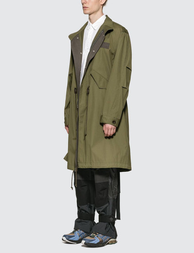 sacai Cotton Mods Coat outlook