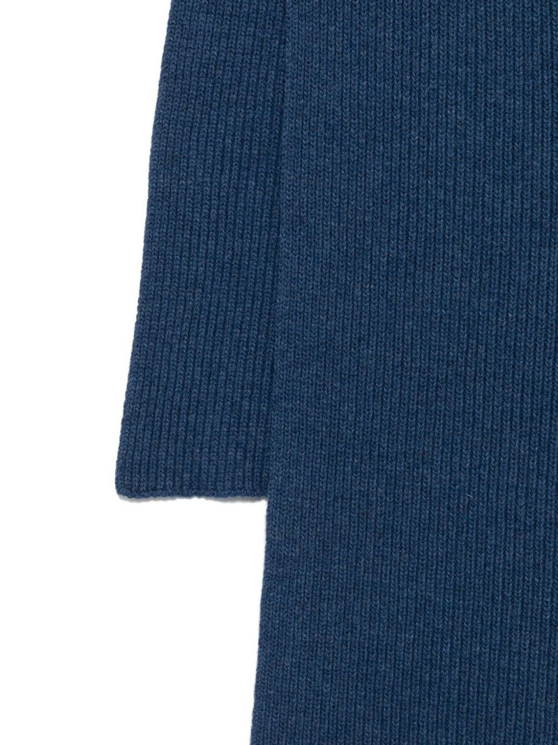 ribbed-knit scarf 3