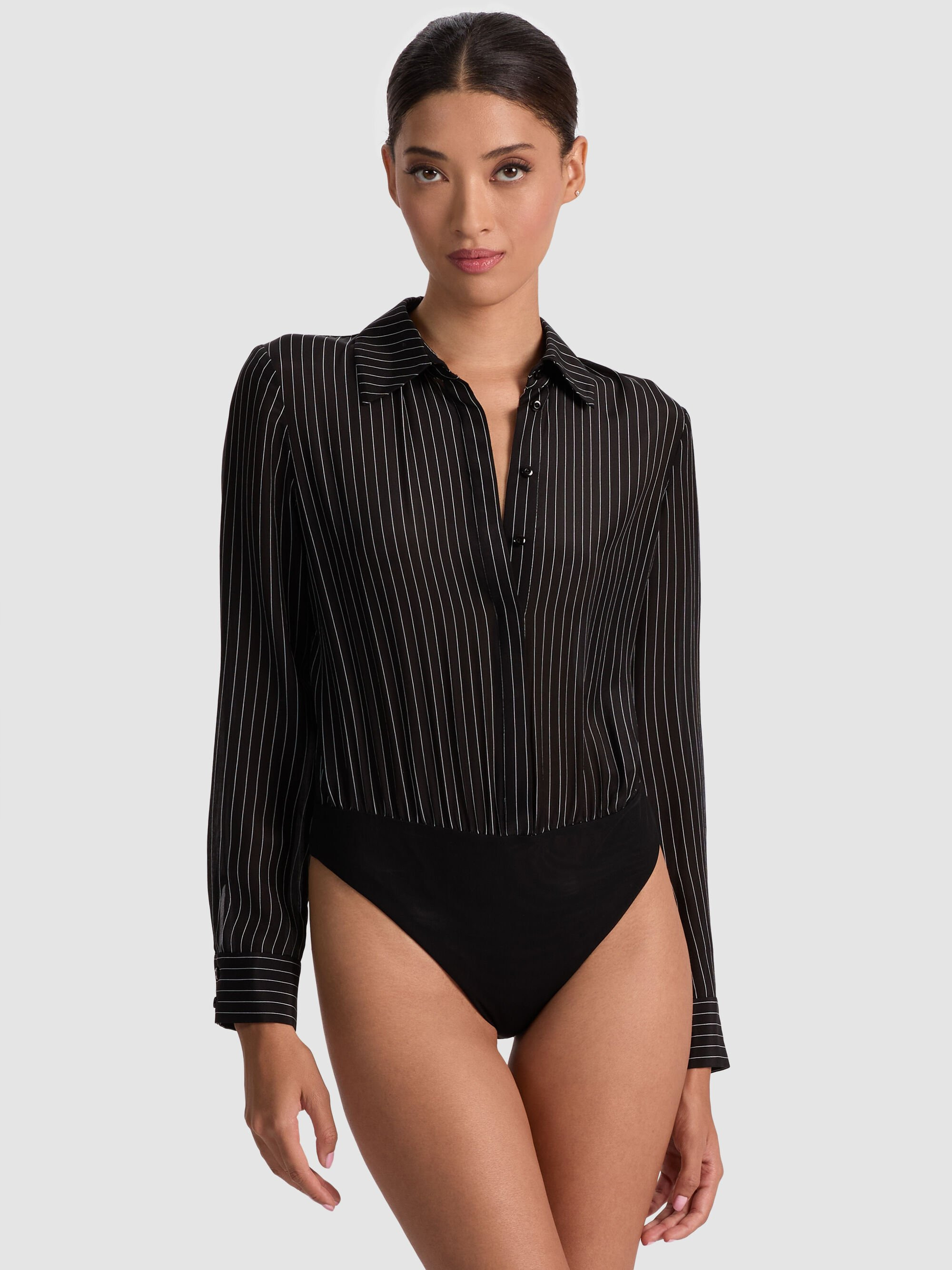 WILLA SILK BODYSUIT - 2