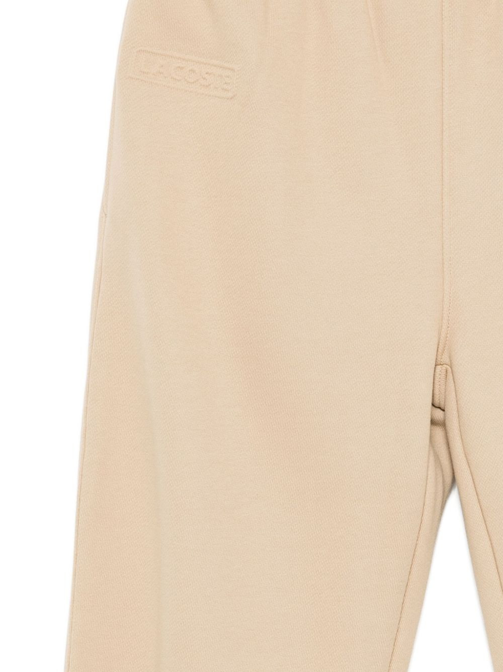 logo-debossed track pants - 3