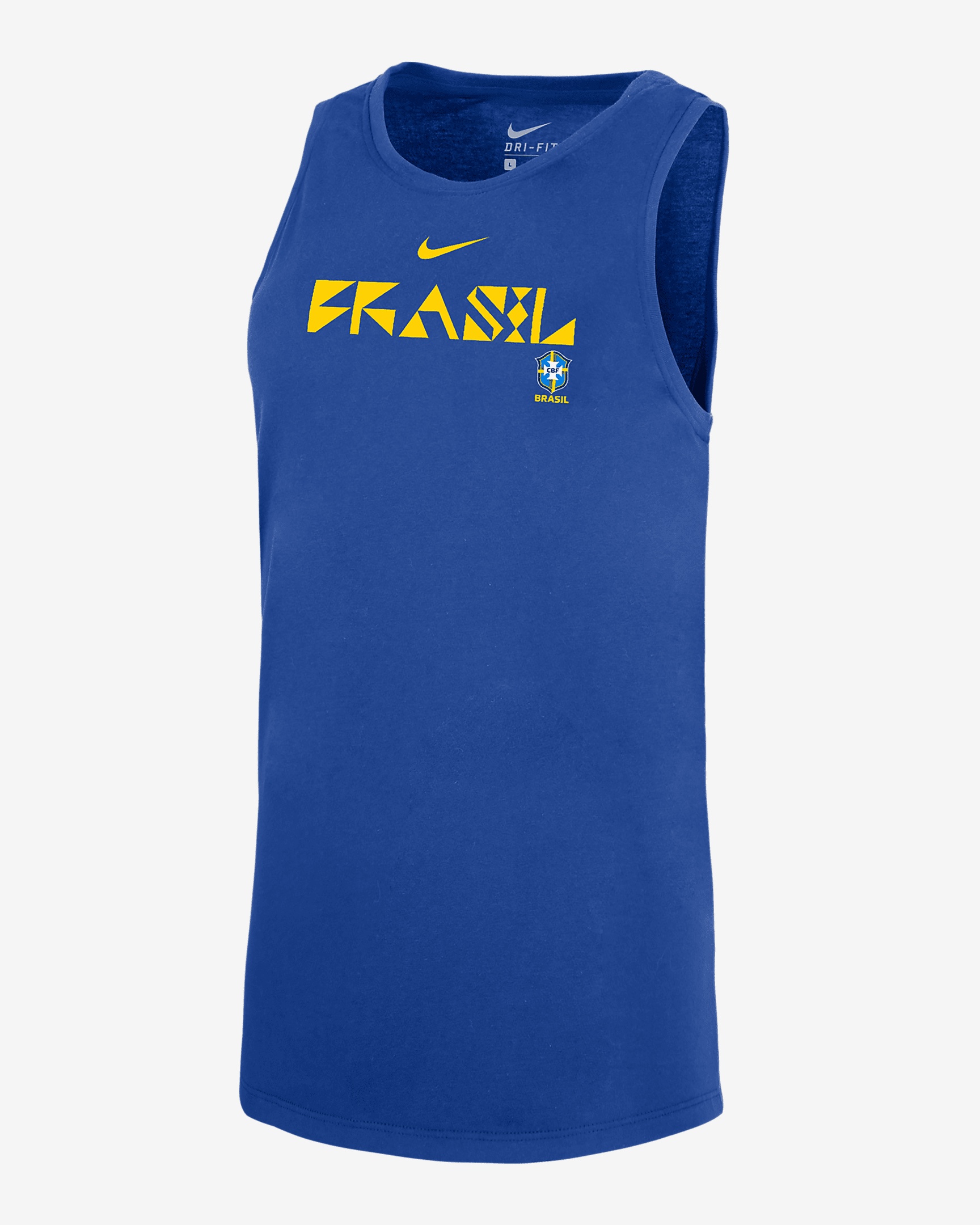 Brazil Nike Women's Dri-FIT Soccer Tank Top - 1