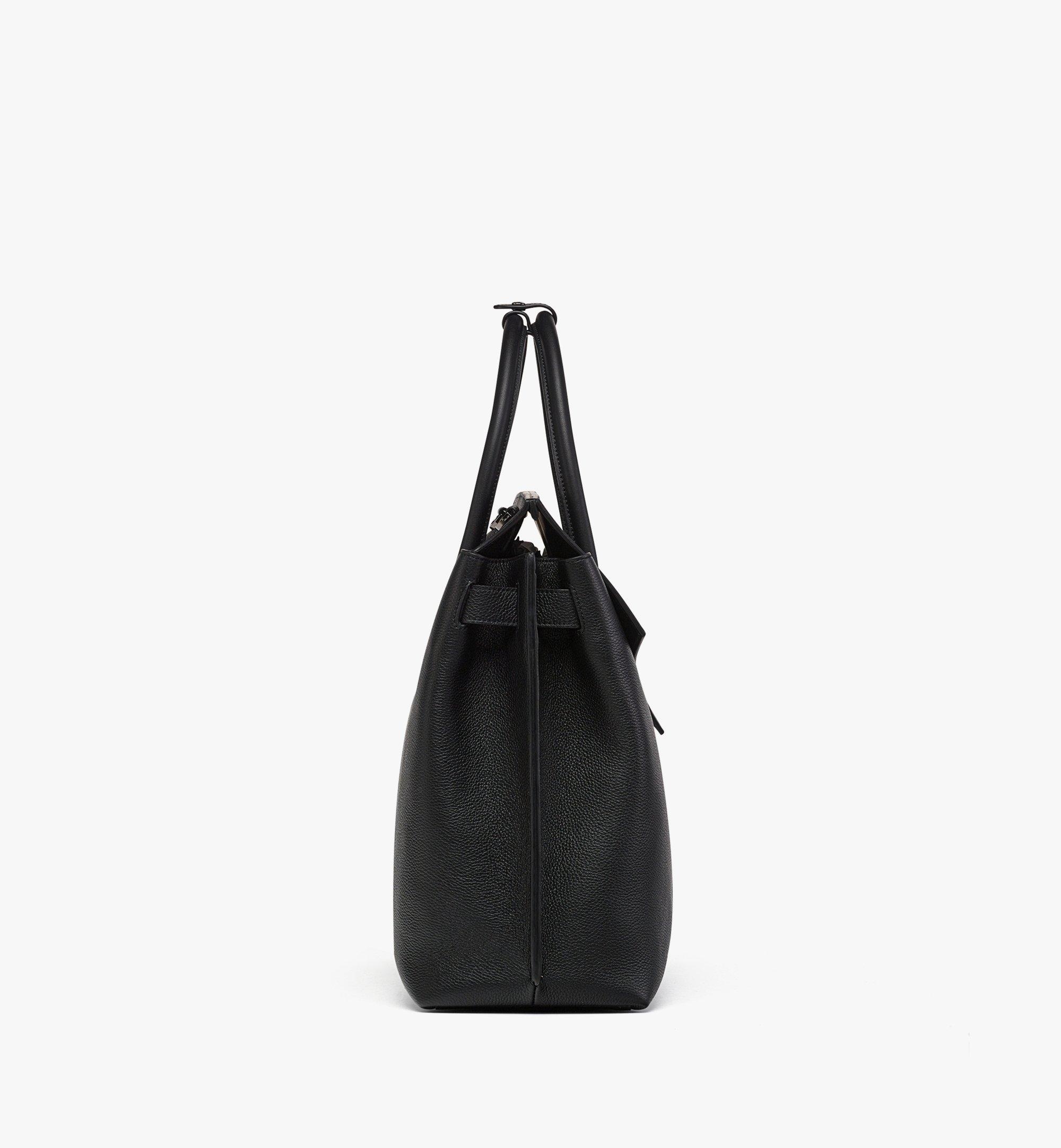 Soft Diamond Tote in Embossed Leather - 3