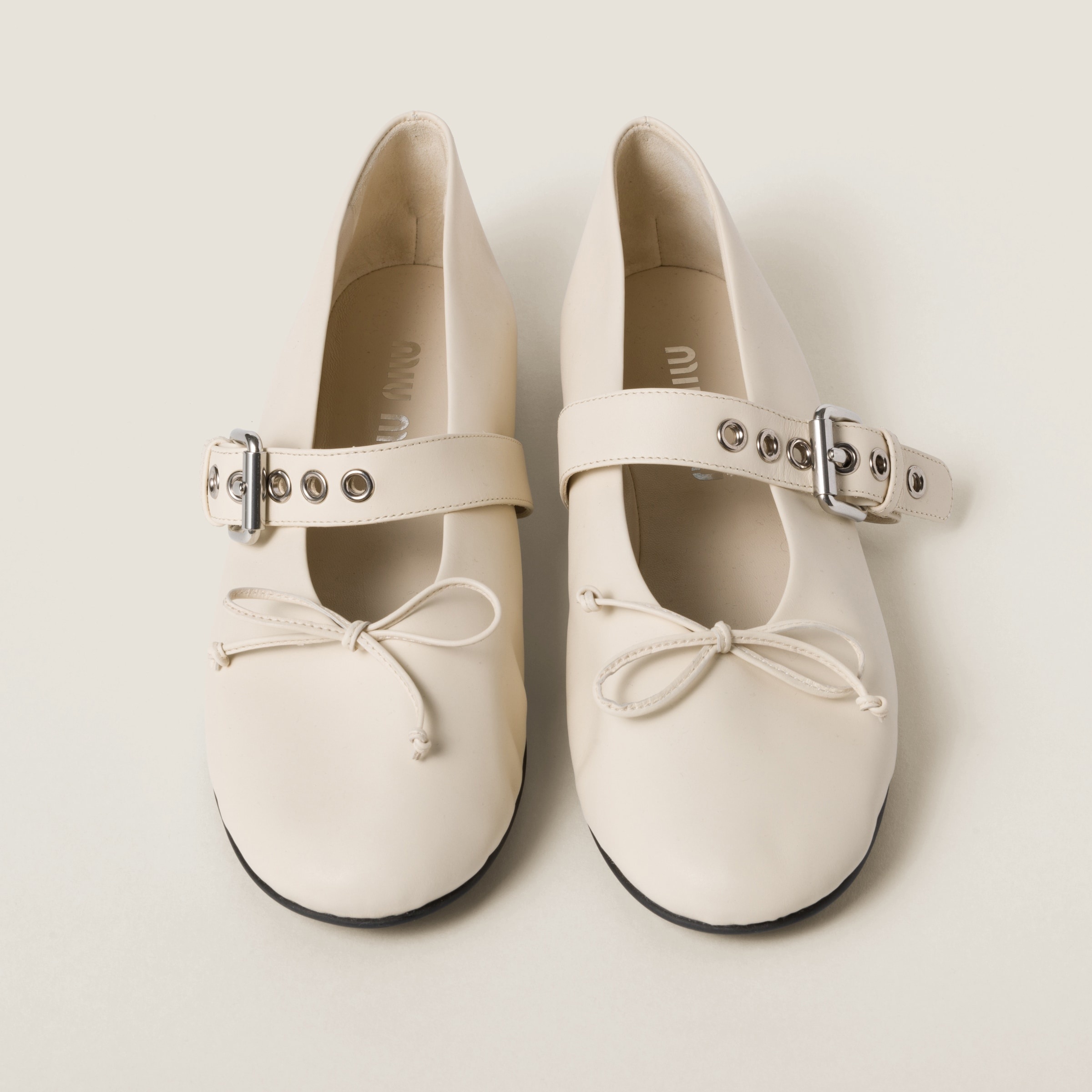 Leather ballerinas - 4