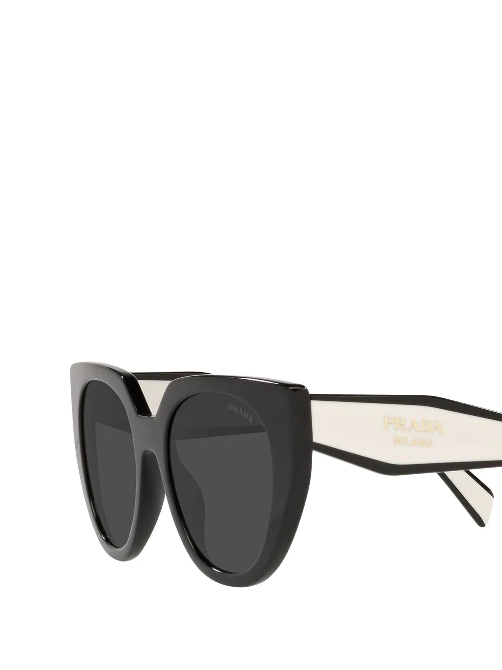 PRADA WW BICOLOUR CATEYE SUNGLASSES - 3