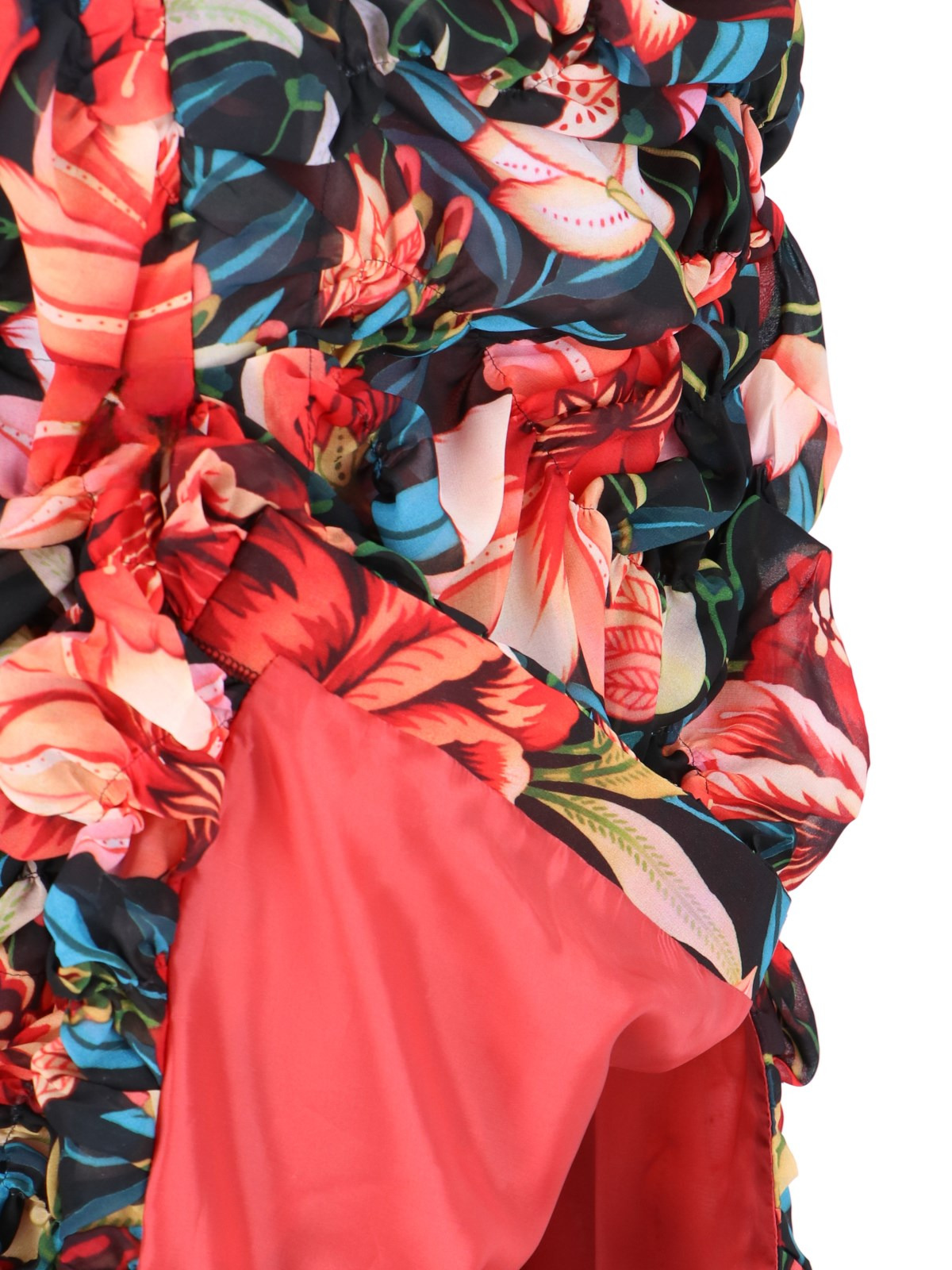 FLORAL MIDI SKIRT - 4