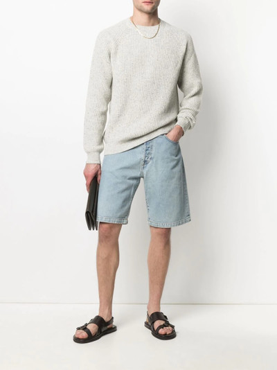 A.P.C. marl knitted jumper outlook