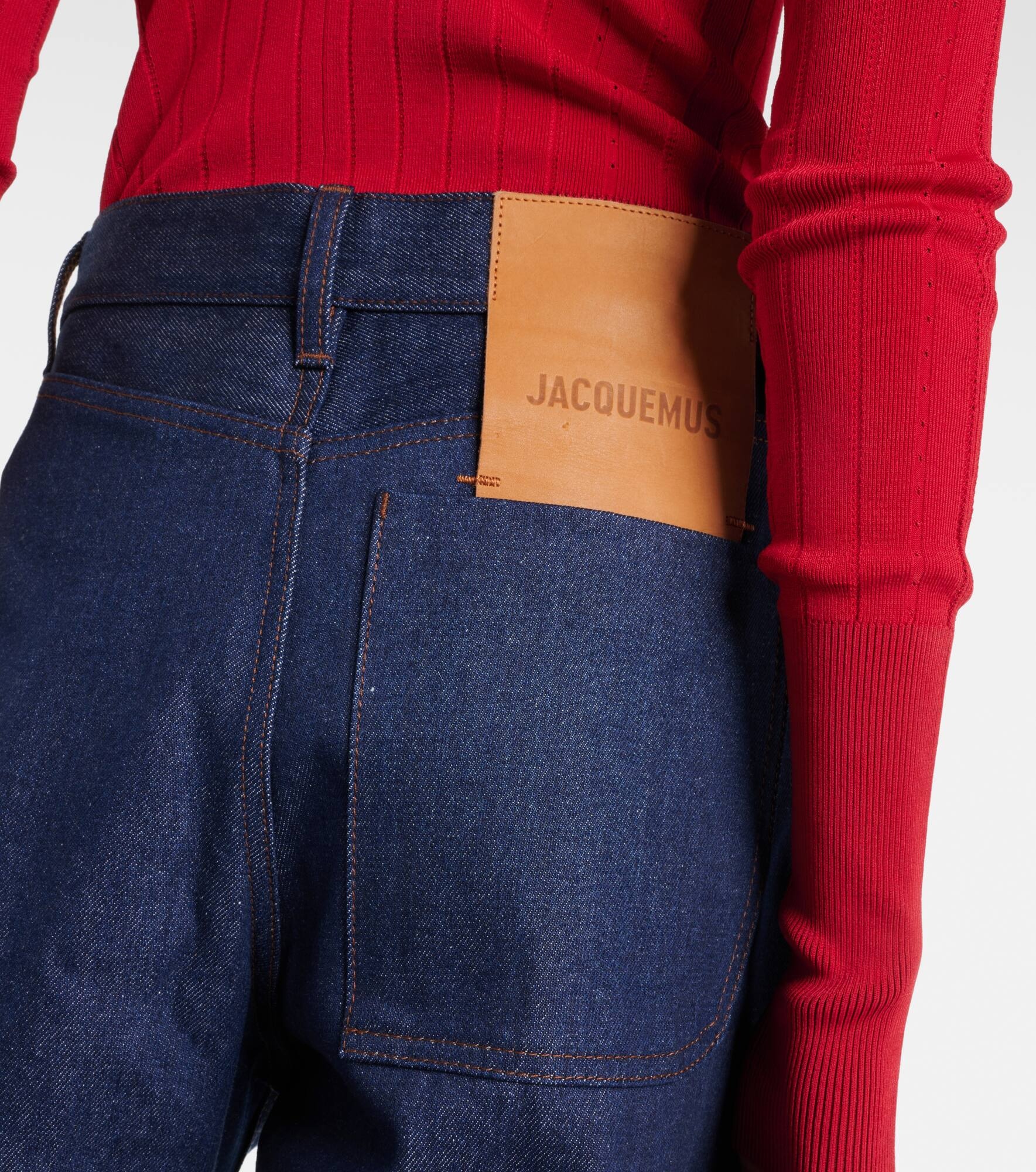 De-Nîmes Ovalo mid-rise wide-leg jeans - 6