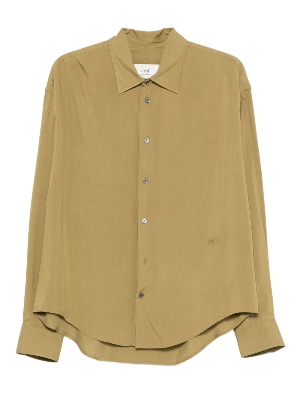 long-sleeve button-up shirt - 1