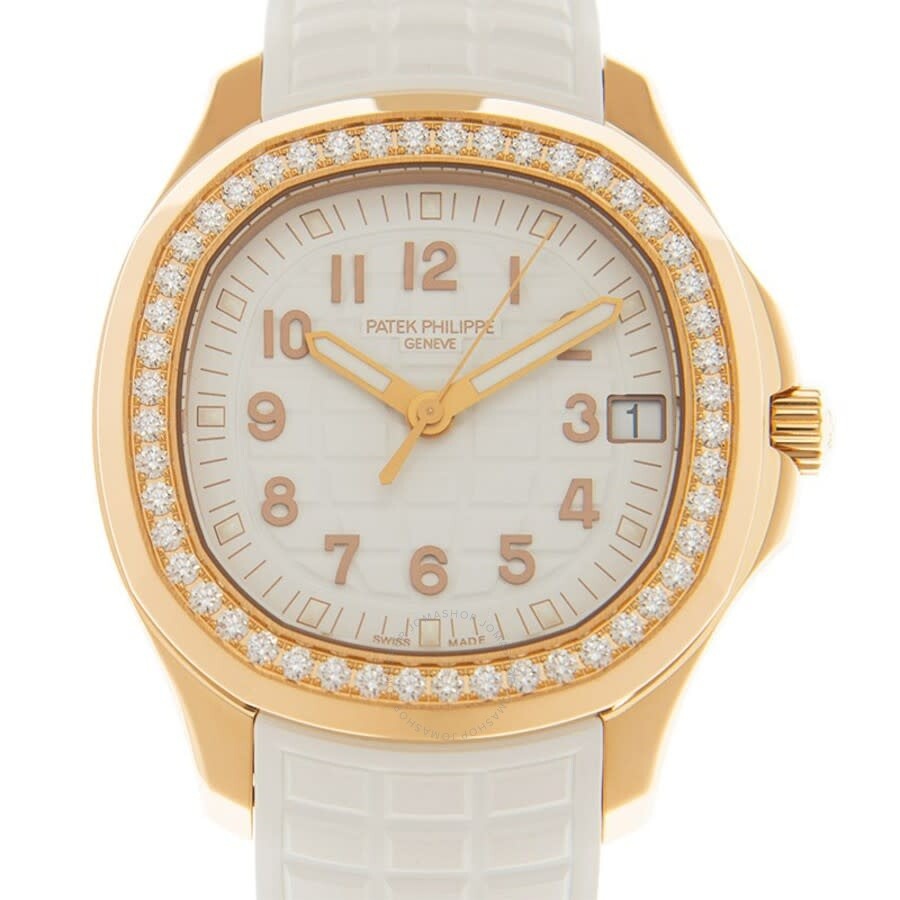 Patek Philippe Aquanaut Luce Automatic Diamond White Dial Ladies Watch 5268-200R - 2