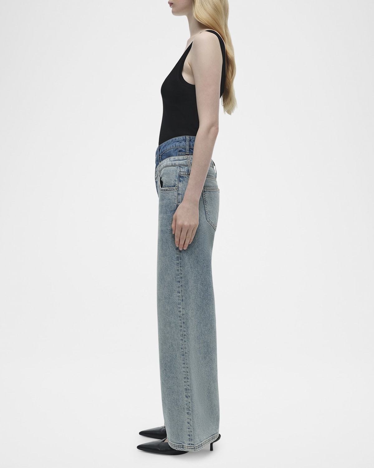 Kove Double-Waist Jeans - 4