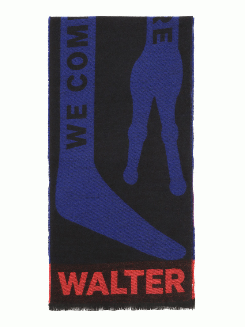NEW SCARF SINGLE - BLACK 1